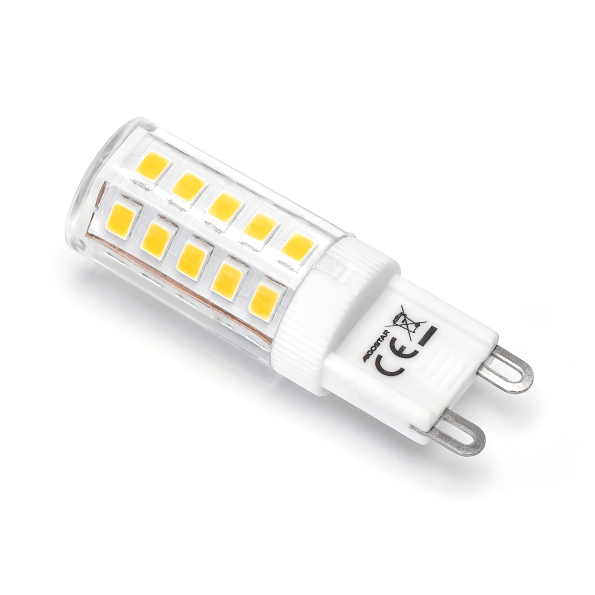 Lampadina Led G9 3,5W SMD trasparente Bianco Caldo 3000K Aigostar