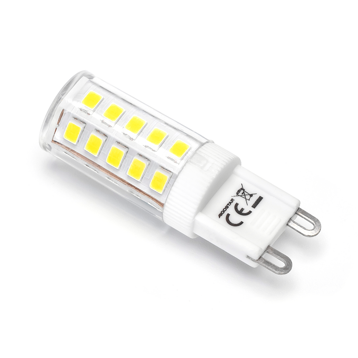 Lampadina Led G9 3,5W SMD trasparente Bianco Freddo 6500K Aigostar