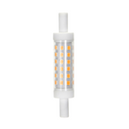 Lampadina Led R7S Lineare 78mm 4,9W SMD Bianco caldo 3000K