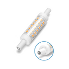 Lampadina Led R7S Lineare 78mm 4,9W SMD Bianco caldo 3000K