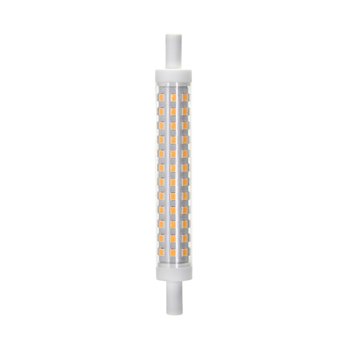 Lampadina Led R7S Lineare 118mm 9W SMD Bianco caldo 3000K