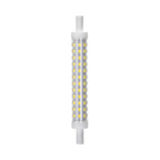 Lampadina Led R7S Lineare 118mm 9W SMD Bianco Freddo 6500K