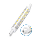 Lampadina Led R7S Lineare 118mm 9W SMD Bianco Freddo 6500K