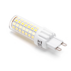 Lampadina Led G9 6W SMD trasparente Bianco freddo 6500K