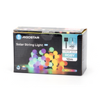 Catena Luminosa Led Con Pannello Solare Luce RGB IP65 12 Metri Opache