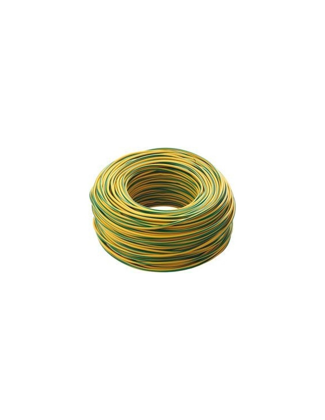 Cavo Cordina Unipolare CPR FS17 4 mmq Giallo Verde 100MT