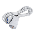 Cavo Prolunga Elettrica da 3 Metri Spina 16A e Presa Shuko+Bipasso