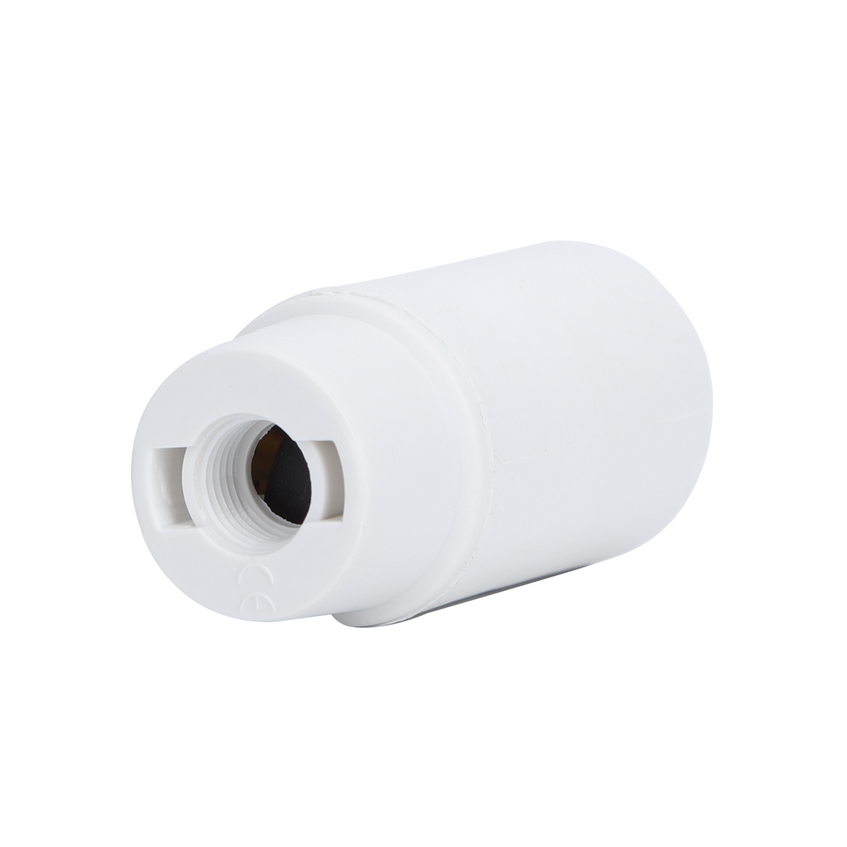 Portalampada E14 Bianco 250V in Plastica