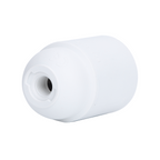 Portalampada E27 Bianco 250V in Plastica