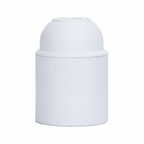 Portalampada E27 Bianco 250V in Plastica
