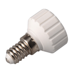 Adattatore Portalampada da E14 a GU10 Bianco 250V