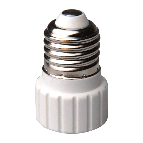 Adattatore Portalampada da E27 a GU10 Bianco 250V Aigostar