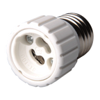Adattatore Portalampada da E27 a GU10 Bianco 250V Aigostar