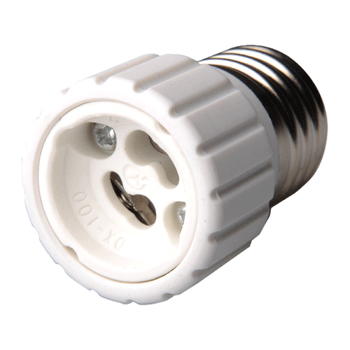 Adattatore Portalampada da E27 a GU10 Bianco 250V Aigostar