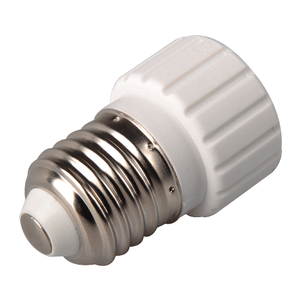 Adattatore Portalampada da E27 a GU10 Bianco 250V Aigostar