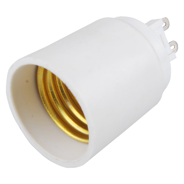 Adattatore Portalampada da G9 a E27 Bianco 250V Aigostar