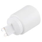 Adattatore Portalampada da G9 a E27 Bianco 250V Aigostar