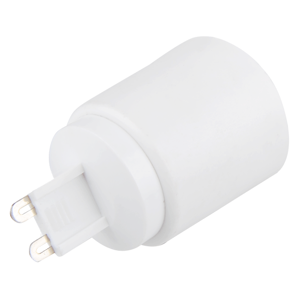 Adattatore Portalampada da G9 a E27 Bianco 250V Aigostar
