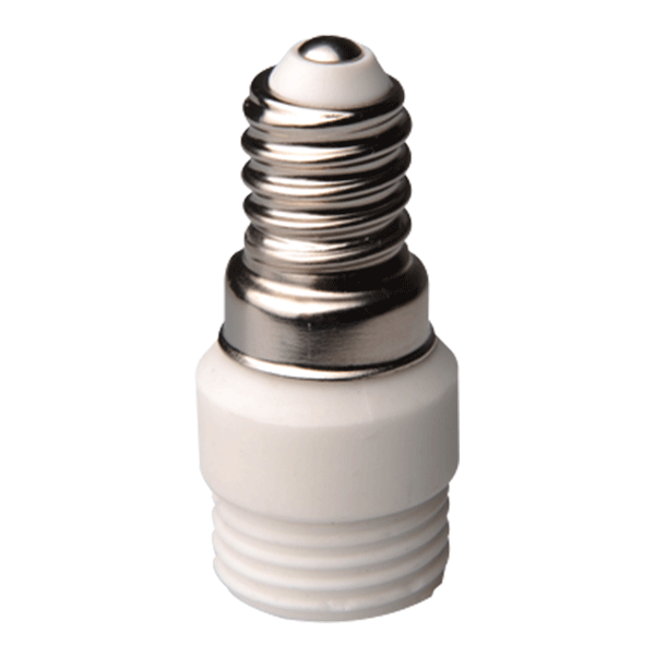 Adattatore Portalampada da E14 a G9 Bianco 250V Aigostar