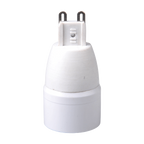 Adattatore Portalampada da G9 a E14 Bianco 250V Aigostar