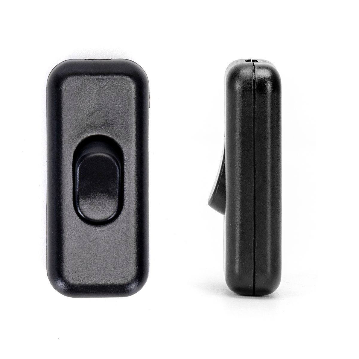 Interruttore Passafilo Nero in Linea 4A-250V