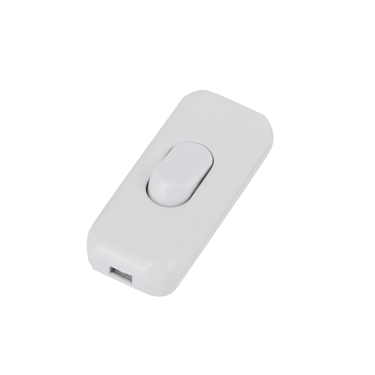 Interruttore Passafilo Bianco in Linea 4A-250V