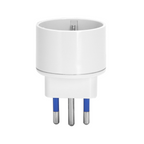 Adattatore 10A con Riduttore Schuko Bianco Aigostar