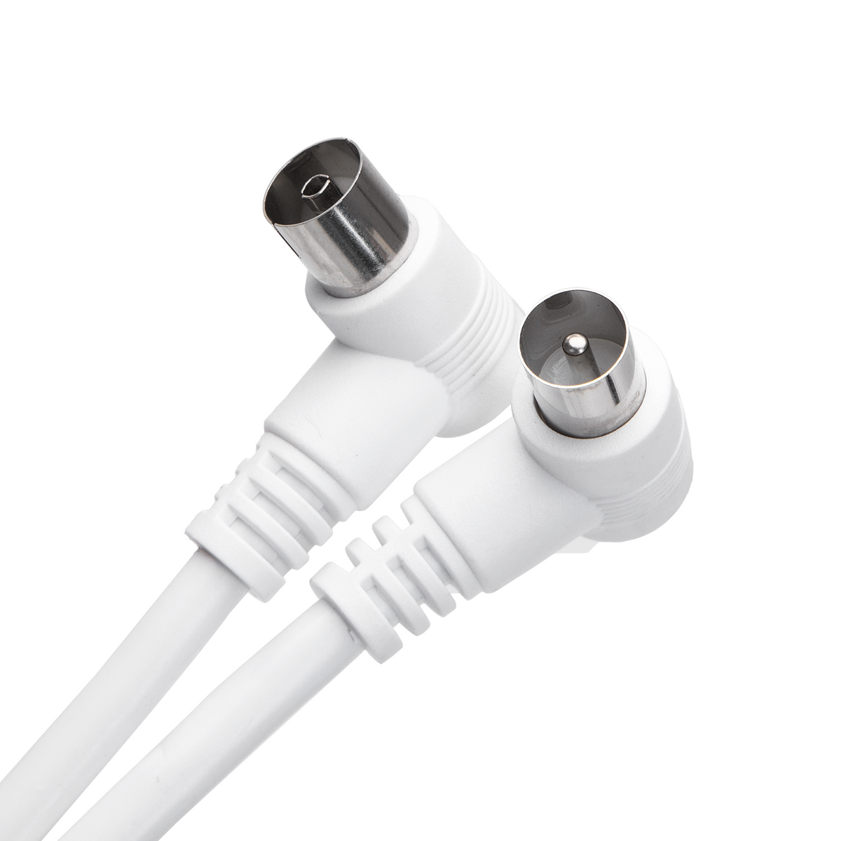 Cavo TV Per Antenna Maschio/Femmina 1,5mt Bianco Aigostar
