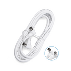 Cavo TV Per Antenna Maschio/Femmina 5mt Bianco Aigostar