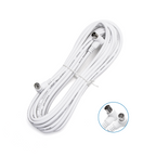 Cavo TV Per Antenna Maschio/Femmina 8mt Bianco Aigostar