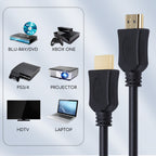 Cavo HDMI 1,5 Metri Alta Velocità 2.0 Presa HDMI - Presa HDMI Aigostar