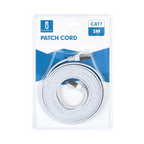 Cavo di Rete Ethernet Piatto cat.7 Bianco 3 Metri Aigostar