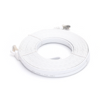 Cavo di Rete Ethernet Piatto cat.7 Bianco 10 Metri Aigostar