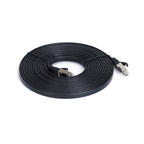 Cavo di Rete Ethernet Piatto cat.7 Nero 5 Metri Aigostar
