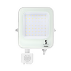 Faro Proiettore Led 30W Bianco IP65 6500K Con Sensore Crepuscolare Movimento