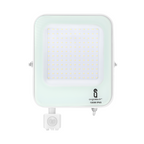 Faro Proiettore Led 100W Bianco IP65 6500K Con Sensore Crepuscolare Movimento