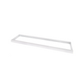 Cornice Supporto di Fissaggio Per Pannello Led 120x30x5cm Cornice bianca