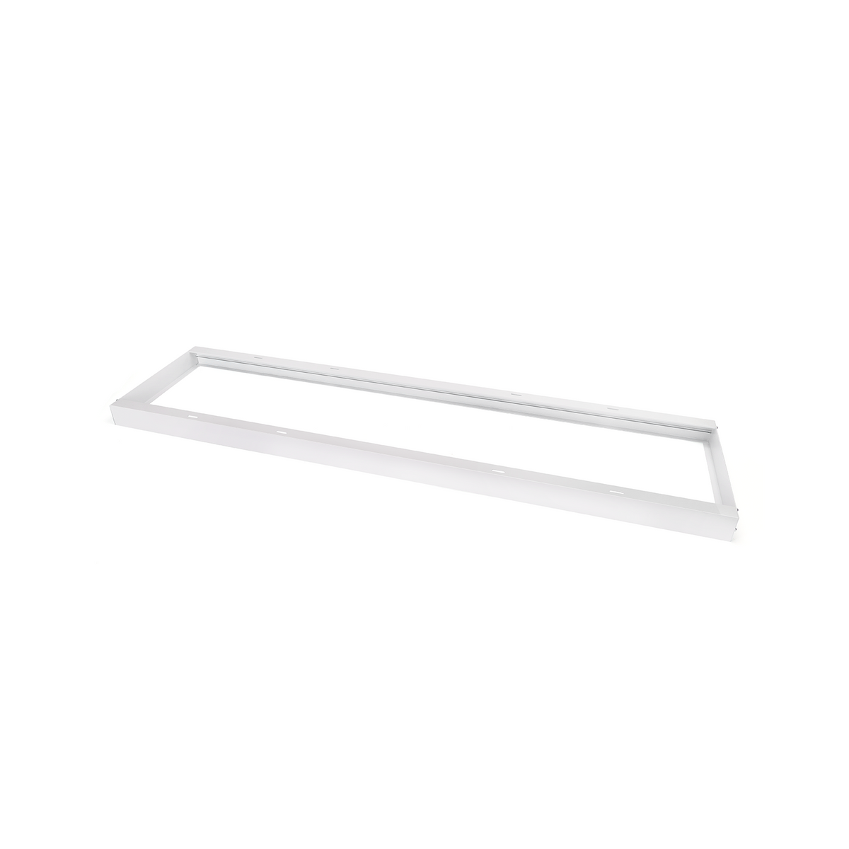 Cornice Supporto di Fissaggio Per Pannello Led 120x30x5cm Cornice bianca