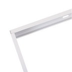 Cornice Supporto di Fissaggio Per Pannello Led 120x30x5cm Cornice bianca