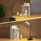 Aigostar Lampada da Tavolo LED clip 2,5W 4000K 160lm Dimmerabile Nera