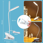 Aigostar Lampada da Tavolo LED clip 2,5W 4000K 160lm Dimmerabile Bianca