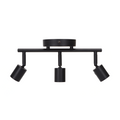 Aigostar Applique con 3 Faretti da Soffitto Orientabili per Lampadina GU10