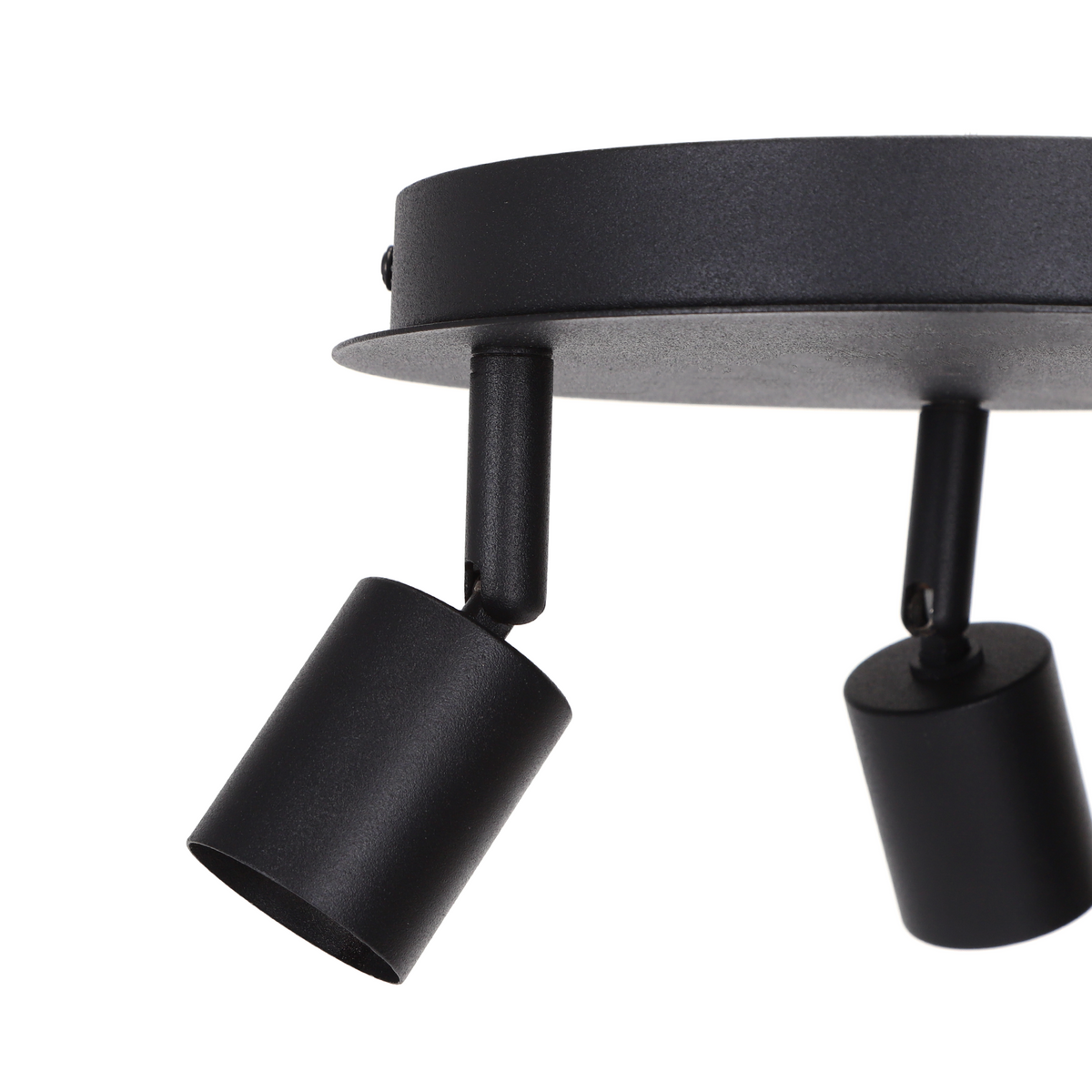 Aigostar Applique con 3 Faretti da Soffitto Orientabili per Lampadina GU10