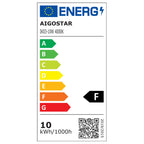 Faro Proiettore Led 10W Nero da Esterno IP65 Bianco Naturale 4000K