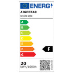 Faro Proiettore Led 50W Nero da Esterno IP65 Bianco Naturale 4000K