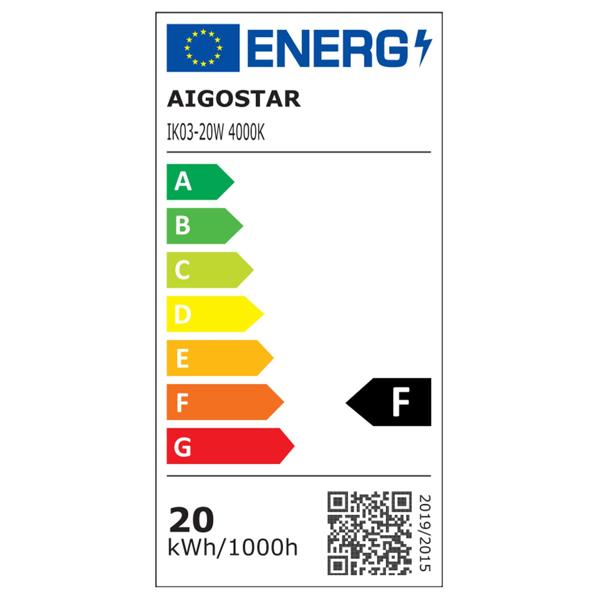 Faro Proiettore Led 50W Nero da Esterno IP65 Bianco Naturale 4000K