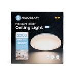 Plafoniera Led da Soffitto Impermeabile IP54 18W 2000LM Luce 3000K