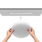 Plafoniera Led da Soffitto Impermeabile IP54 24W 2700LM Luce Calda 3000K