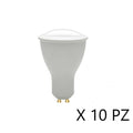 Lampadina Led GU10 11W 3000K Luce Calda 1430LM 110° CRI 80 - 10Pz