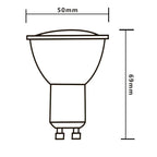 Lampadina Led GU10 11W 3000K Luce Calda 1430LM 110° CRI 80 - 10Pz